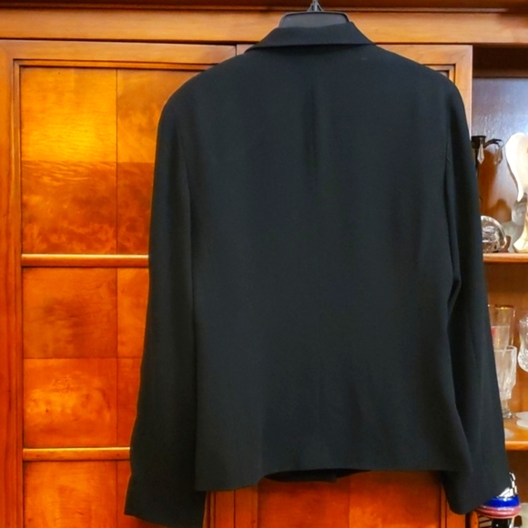 Liz Claiborne Collection Blazer/Jacket BLK SZ 10¹ - Picture 2 of 8